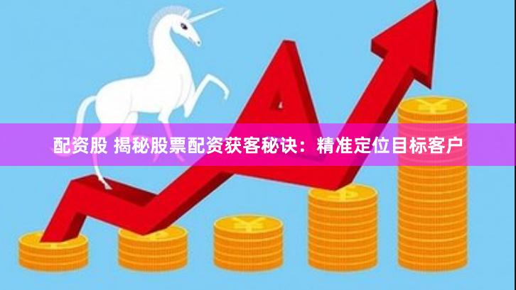 配资股 揭秘股票配资获客秘诀：精准定位目标客户